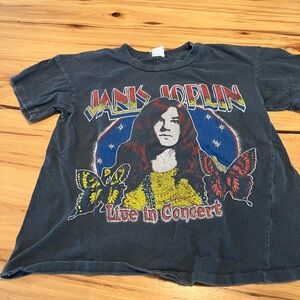 MadeWorn Black Graphic Tee with Red and Yellow Accents